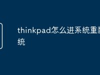 thinkpad怎么進(jìn)系統(tǒng)重裝系統(tǒng)-路由網(wǎng)