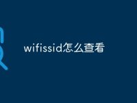 wifissid怎么查看-路由網