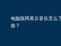 電腦版網(wǎng)易云音樂怎么下載歌曲？-路由網(wǎng)