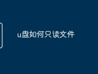 u盤如何只讀文件-路由網(wǎng)