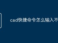 cad快捷命令怎么輸入不了了-路由網(wǎng)
